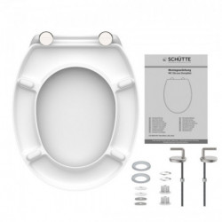 Siège WC WHITE • Duroplast • SCHÜTTE