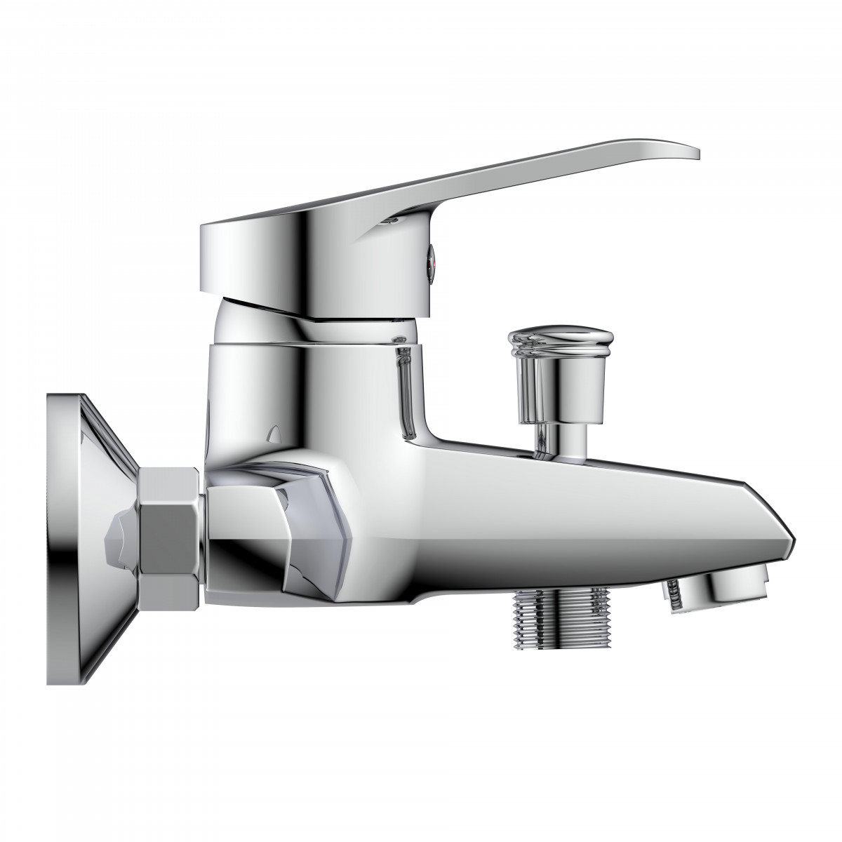 TESSA bath mixer • chrome • SCHÜTTE