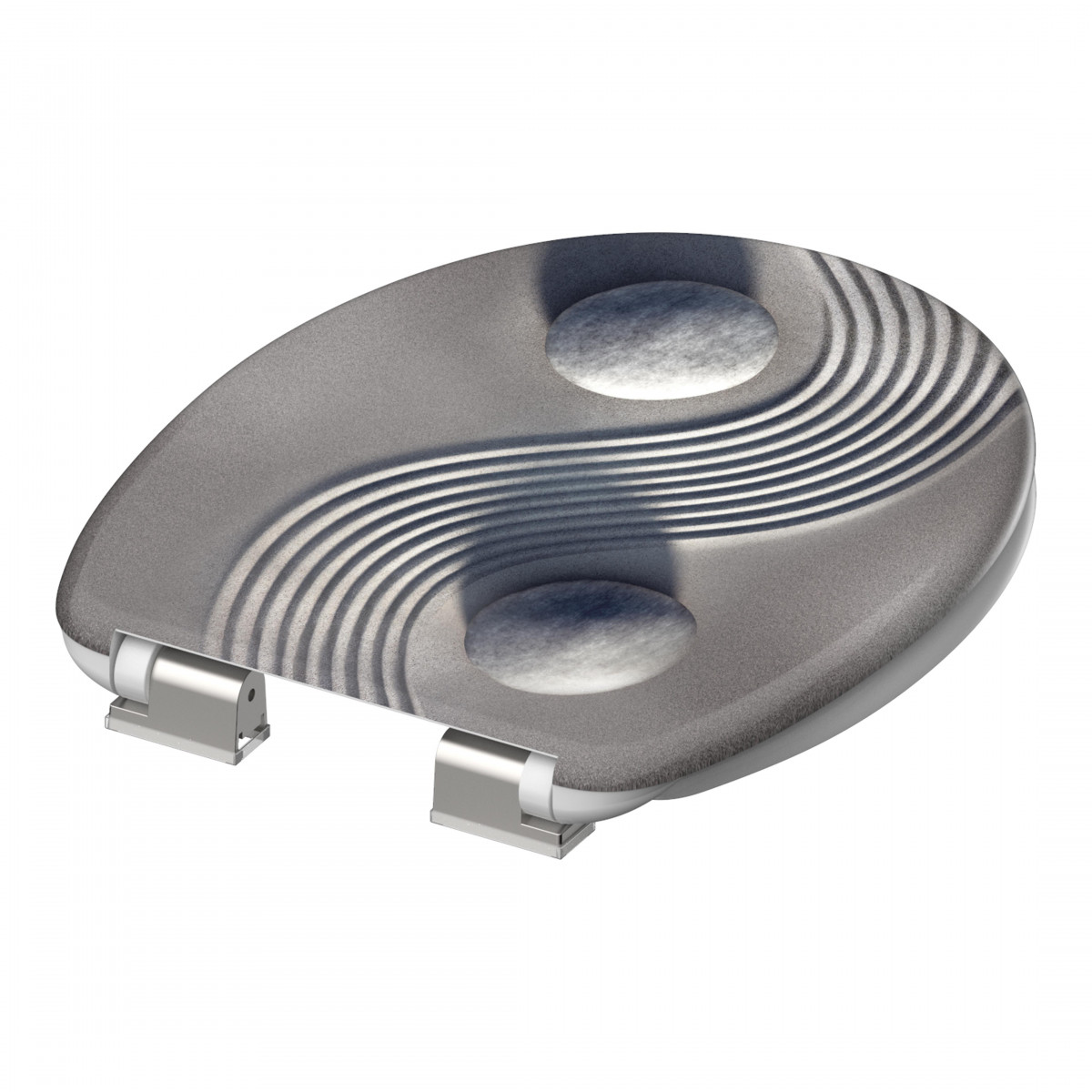 Siège WC YING &amp; YANG Duroplast • Avec abaissement automatique • SCHÜTTE