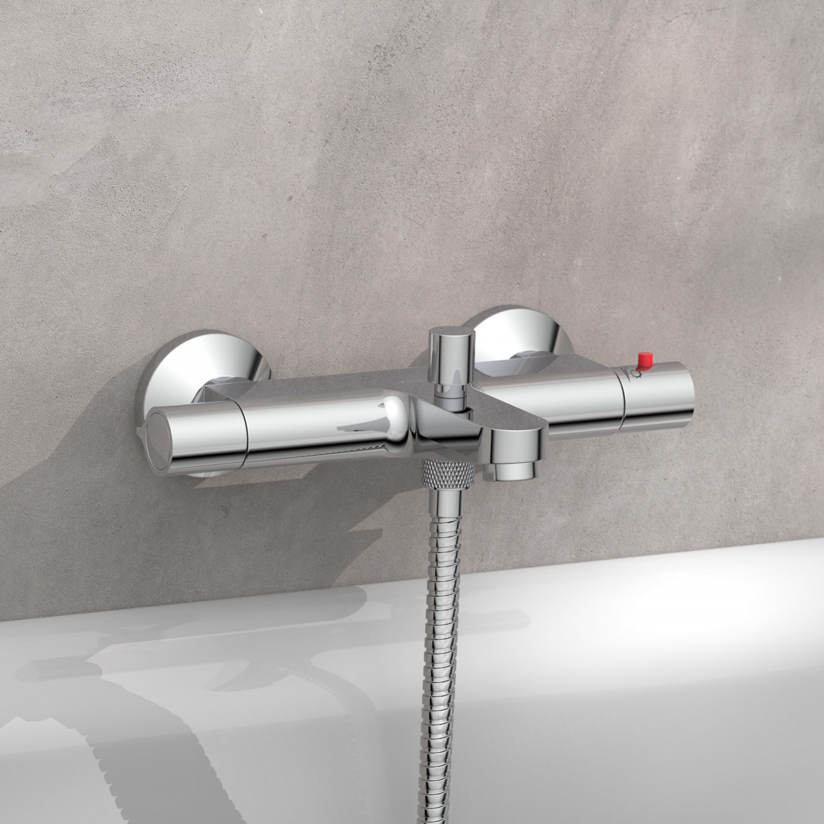 VICO Mitigeur thermostatique pour bain • Chrome • SCHÜTTE