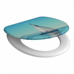 WC-zitting SAILING • Thermoset • Met soft-close mechanisme • SCHÜTTE