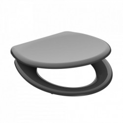 WC-zitting ANTHRAZIT • Duroplast • Met soft-close mechanisme • SCHÜTTE