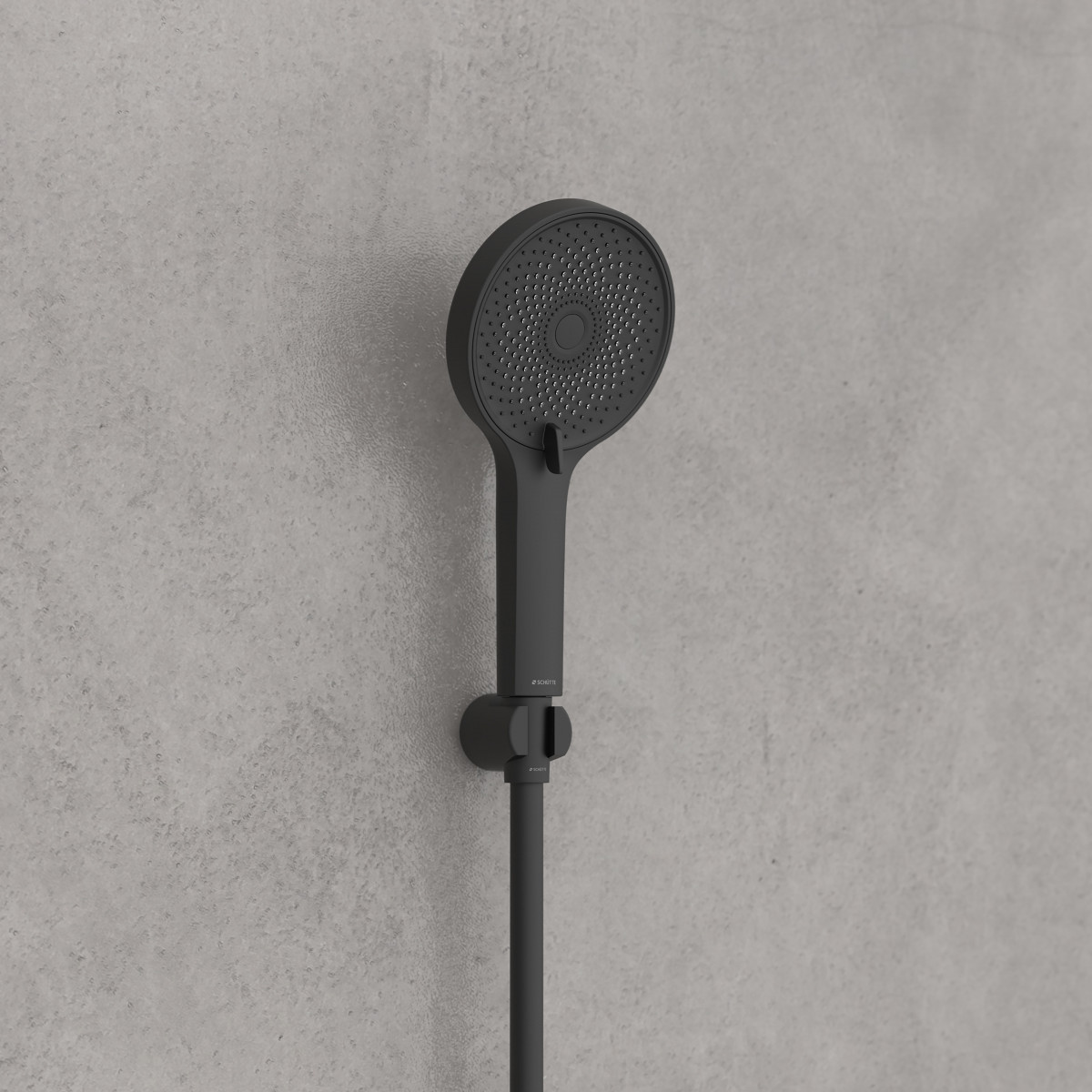 SAMOA RAIN handdouche • mat zwart • SCHÜTTE