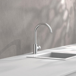 Spoelmengkraan CASALLA • chroom • lage druk • SCHÜTTE