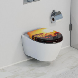 WC-zitting AFRICA • Duroplast • Softclosemechanisme • SCHÜTTE