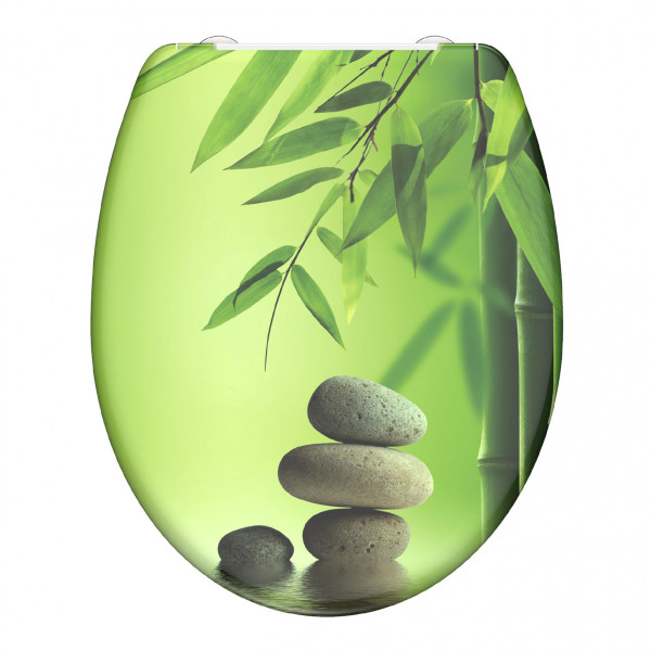 Siège WC GREEN GARDEN • plastique thermodurci • Avec abaissement automatique • SCHÜTTE