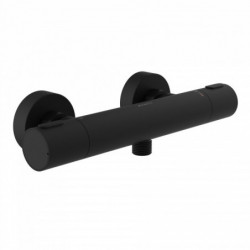 LOS ANGELES Mitigeur thermostatique de douche • Noir mat •SCHÜTTE
