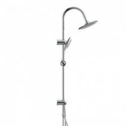 TENERIFFA hoofddoucheset • chroom/wit • SCHÜTTE