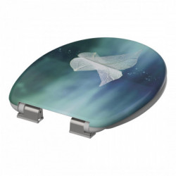 WC-zitting FALLEN LEAF • Duroplast • Met soft-close mechanisme • SCHÜTTE