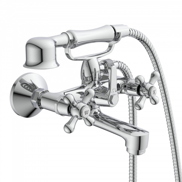 ELK bath mixer • chrome • SCHÜTTE