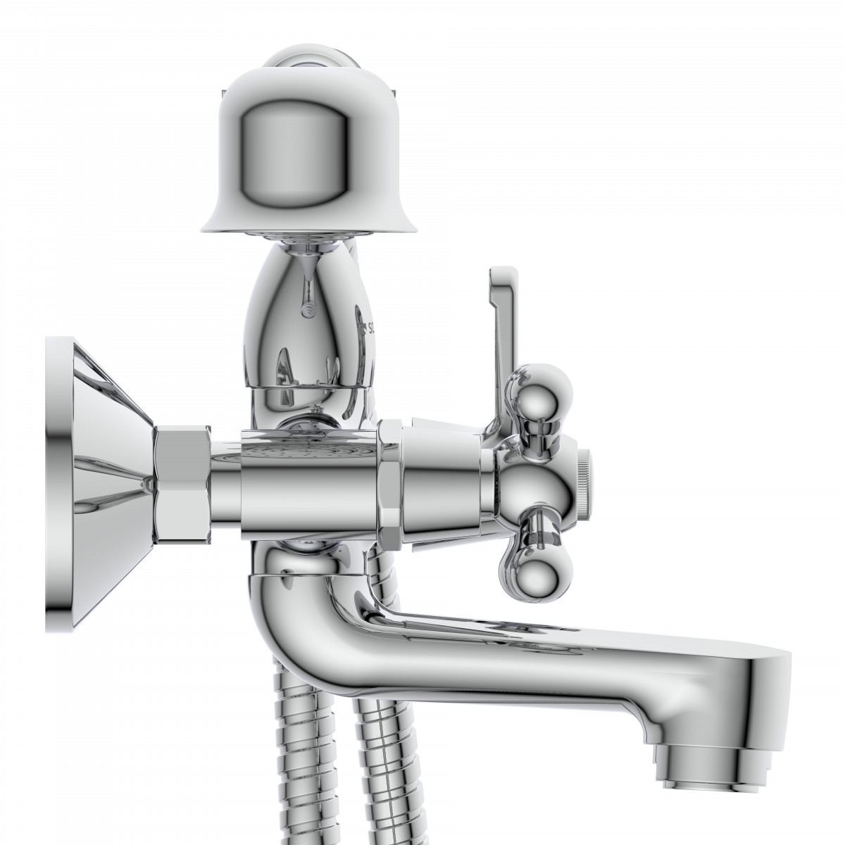 ELK Mitigeur de baignoire • Chrome • SCHÜTTE