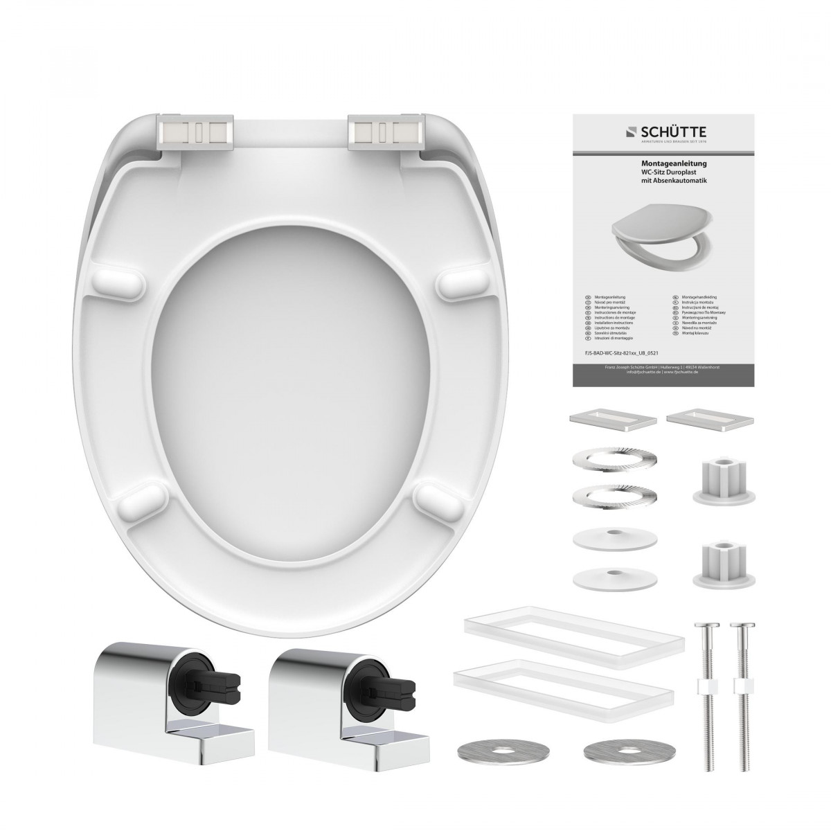 Buy Duroplast toilet seat with soft-close mechanism | Schütte