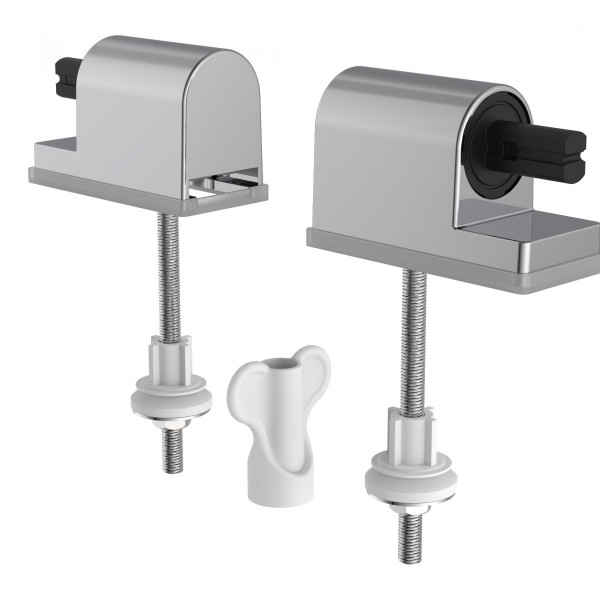 Fixation d'abattant WC pour abattant WC thermodurcissable • 082100 • SCHÜTTE