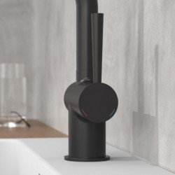 CORNWALL basin mixer • Black matt • SCHÜTTE