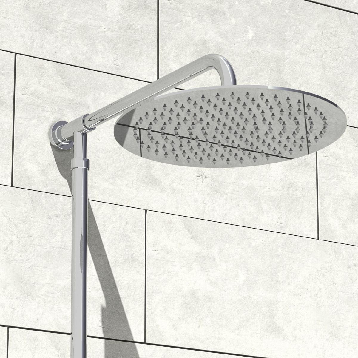 SUMATRA overhead shower • chrome • 69242 • SCHÜTTE