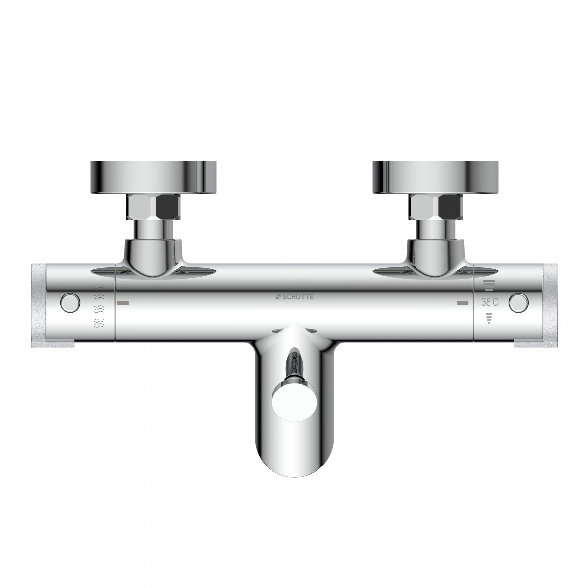 LONDON Mitigeur thermostatique pour bain • Chrome • SCHÜTTE
