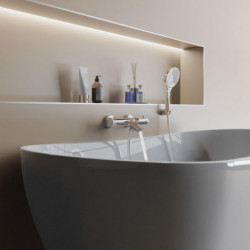 LONDON Mitigeur thermostatique pour bain • Chrome • SCHÜTTE