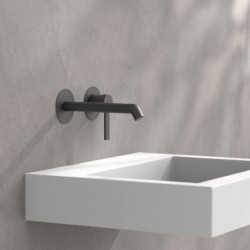 LOS ANGELES Mitigeur lavabo • Noir mat