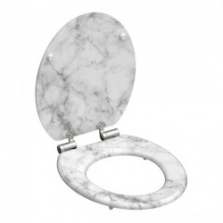 Siège WC MARMOR STONE • MDF • Avec abaissement automatique • SCHÜTTE