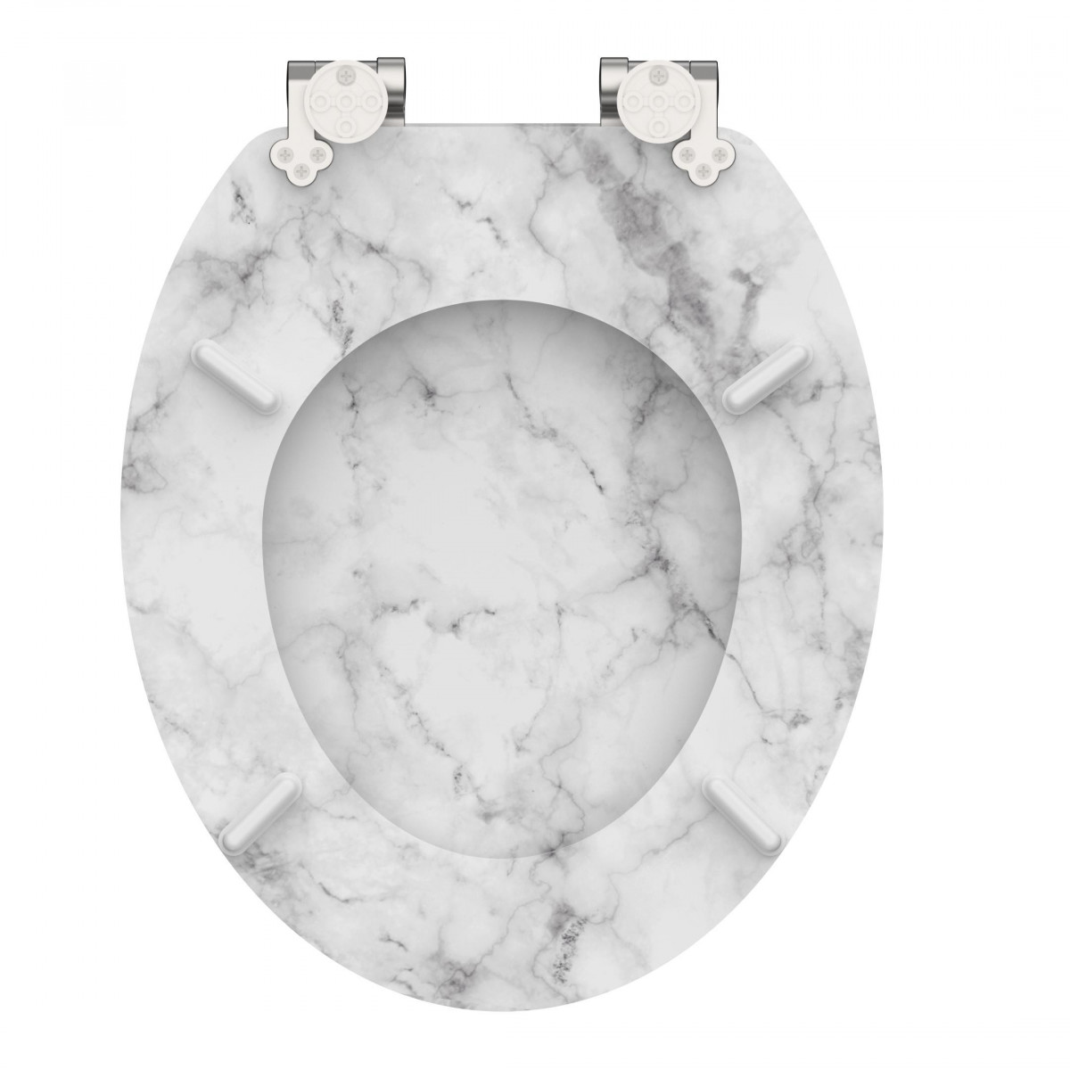 Siège WC MARMOR STONE • MDF • Avec abaissement automatique • SCHÜTTE