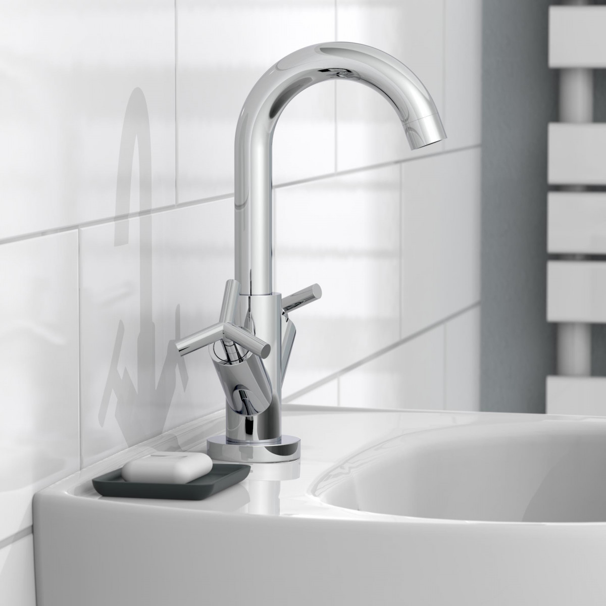 ELIOT basin mixer • chrome • SCHÜTTE