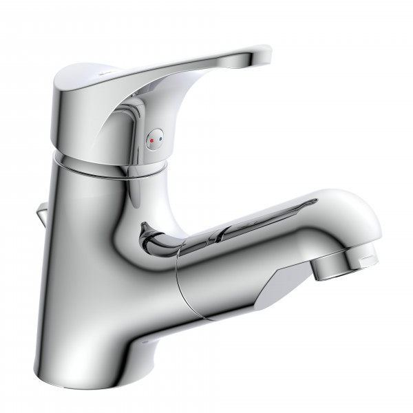 ATTICA Mitigeur de lavabo • chrome • SCHÜTTE