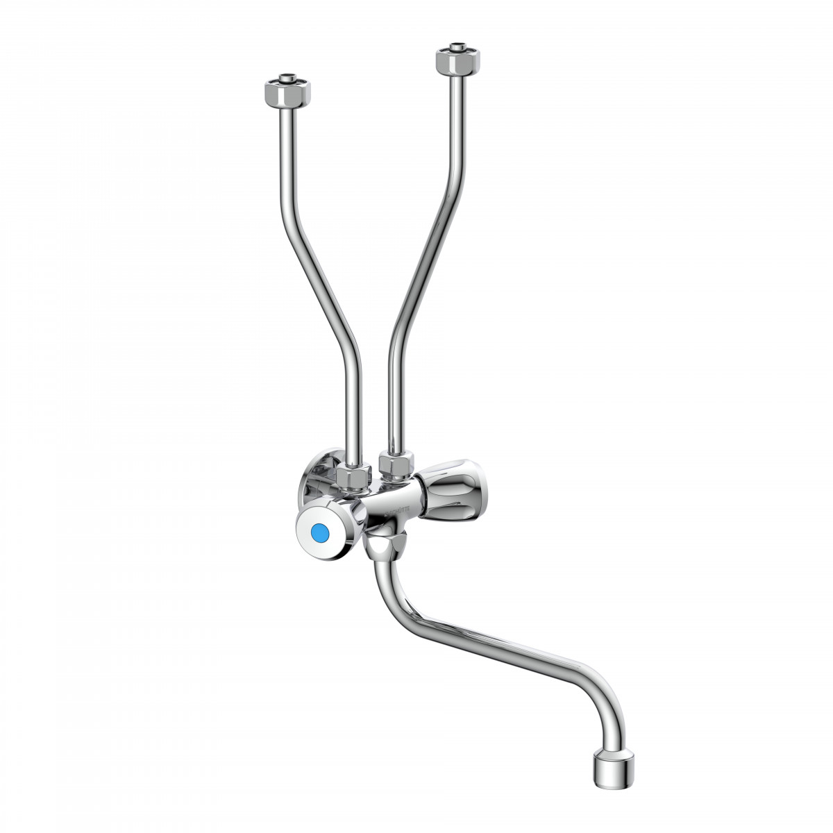 Spültischarmatur • Chrom • Niederdruck • SCHÜTTE
