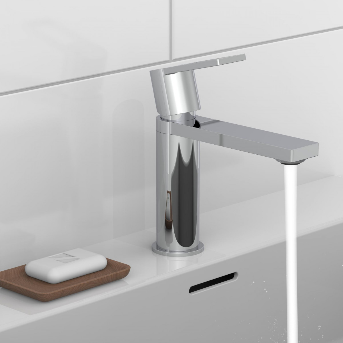 MANHATTAN Robinetterie de lavabo • Chrome