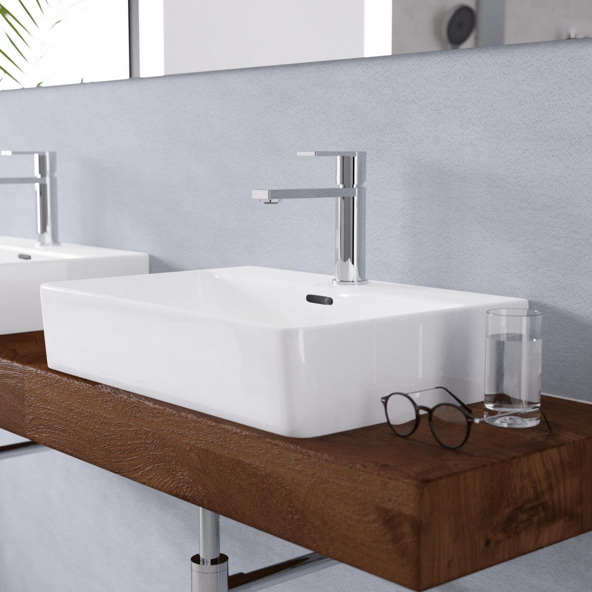 MANHATTAN Robinetterie de lavabo • Chrome