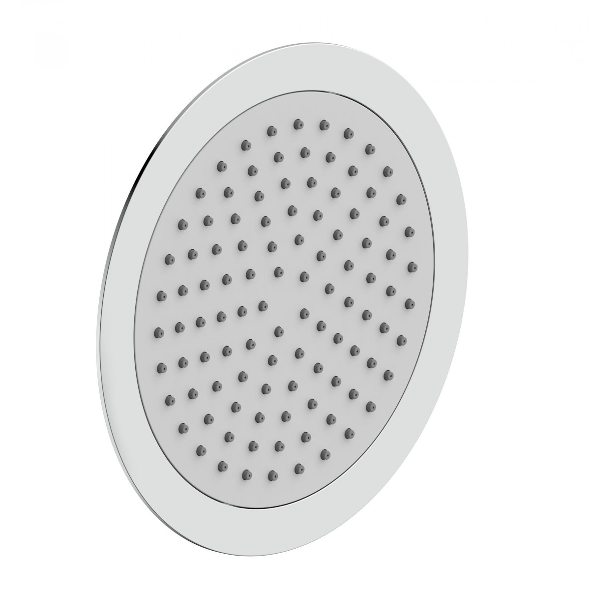 Douche de tête de rechange • Rond • Chrome/Gris clair • 00470 • SCHÜTTE