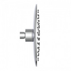 Replacement overhead shower • Round • Chrome/light gray • 00470 • SCHÜTTE