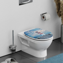 WC seat LIGHTHOUSE • Duroplast • With soft-close mechanism •