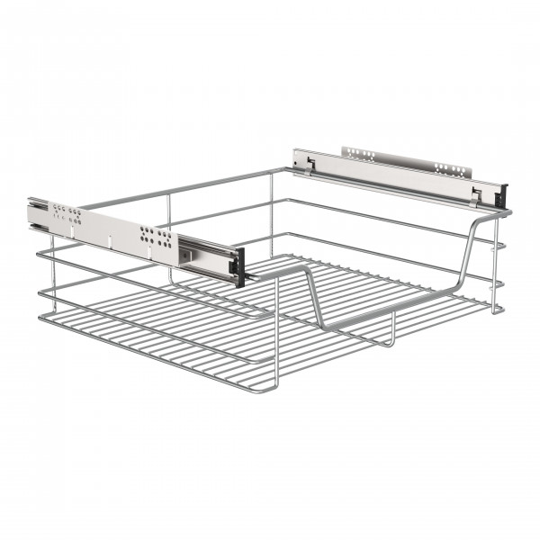Telescopic drawer for retrofitting to 50 cm cupboard