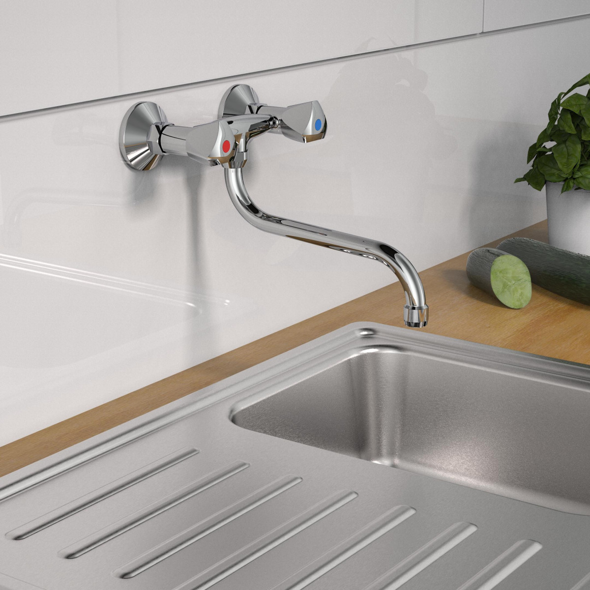 CESTI sink mixer • chrome • SCHÜTTE