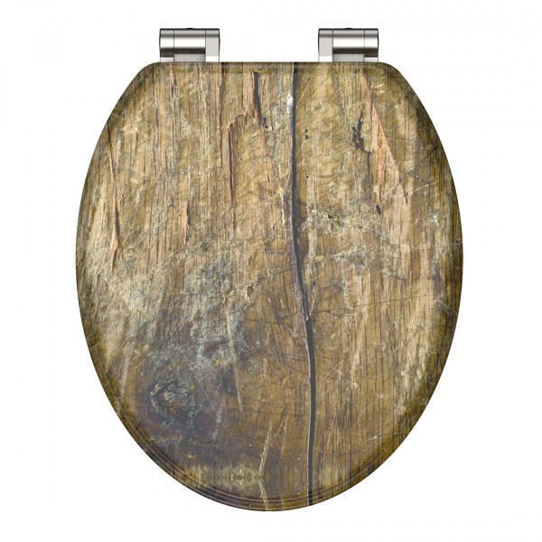 Siège WC SOLID WOOD • MDF • Avec abaissement automatique • SCHÜTTE