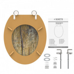 Siège WC SOLID WOOD • MDF • SCHÜTTE