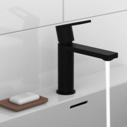 MANHATTAN Wash basin mixer • Black matt