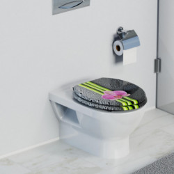 Siège WC ASIA • MDF • Avec abaissement automatique • SCHÜTTE