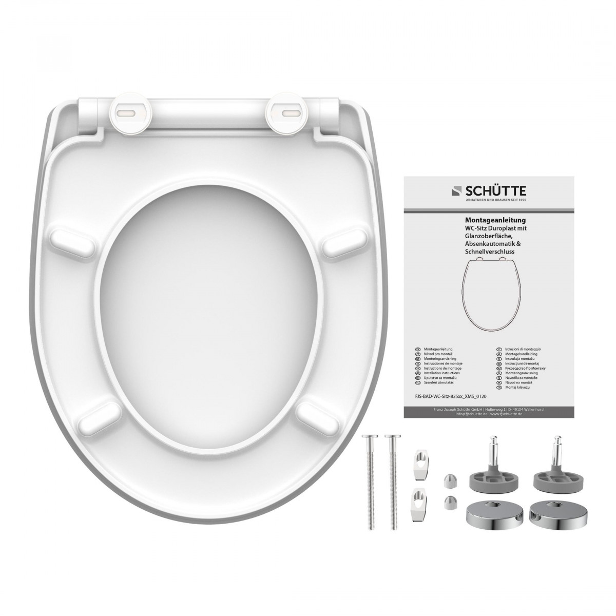 HG WC seat HAPPY ELEPHANT • Duroplast • Soft-close mechanism • SCHÜTTE