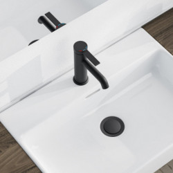 LOS ANGELES Wash basin mixer • Black matt