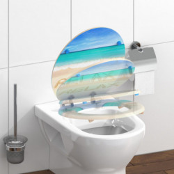Siège WC RELAX • MDF • Avec abaissement automatique • SCHÜTTE