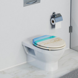 Siège WC RELAX • MDF • Avec abaissement automatique • SCHÜTTE