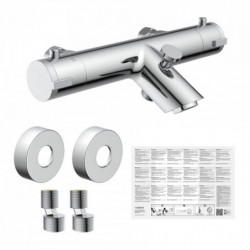 LONDON thermostatic bath mixer • chrome • SCHÜTTE