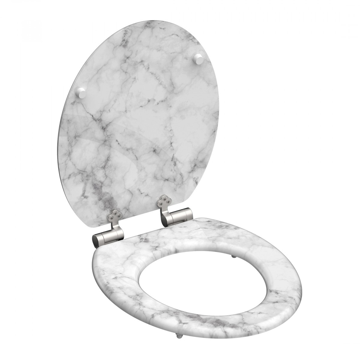 WC-zitting MARMOR STONE • MDF • Met soft-close mechanisme • SCHÜTTE