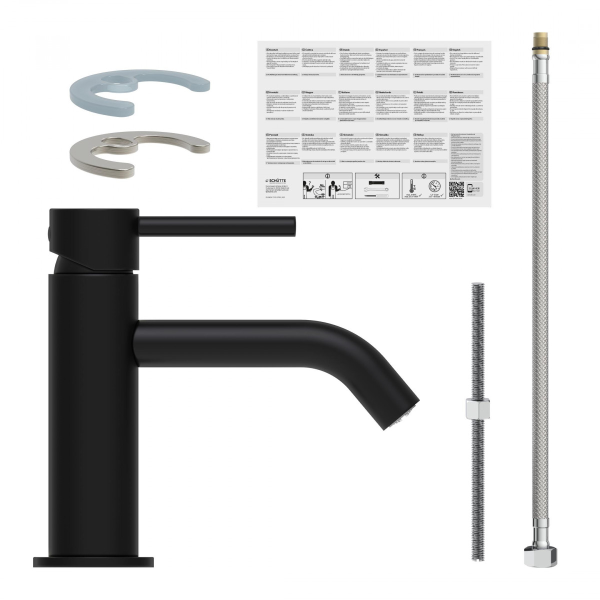 ARAGON Cold water tap • Black matt