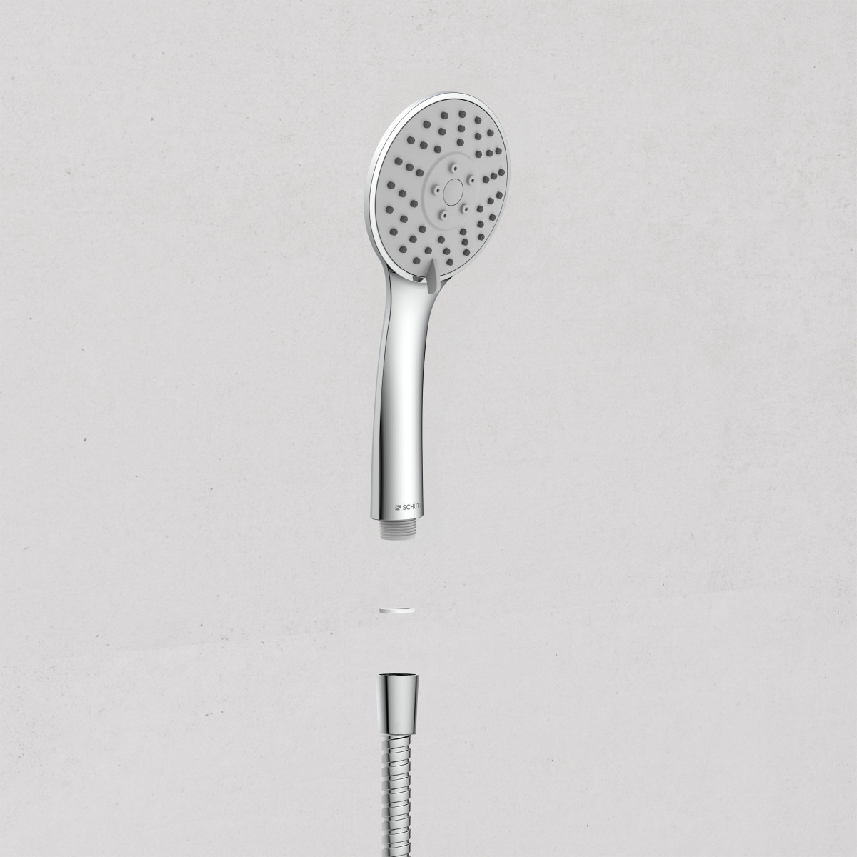 NAPOLI Shower head • Chrome • SCHÜTTE