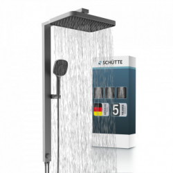 Ensemble de douche LA PALMA SCHÜTTE • Graphite mat • SCHÜTTE