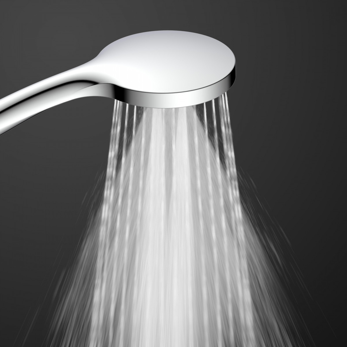 CAPRI handdouche • chroom antraciet • SCHÜTTE