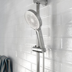 SAMOA RAIN Douchette à main • Chrome/blanc • SCHÜTTE