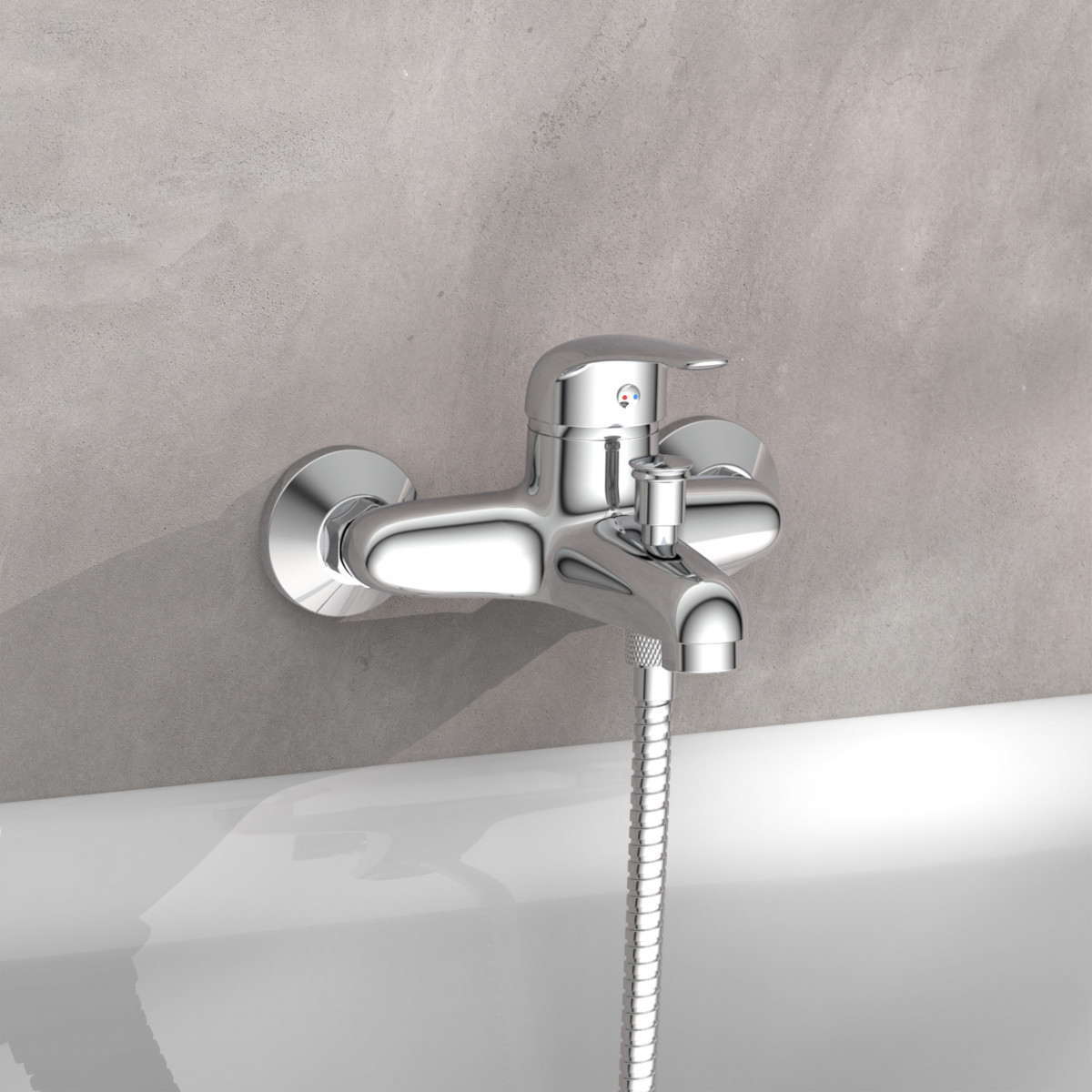 MAGNA Mitigeur de baignoire • Chrome • SCHÜTTE